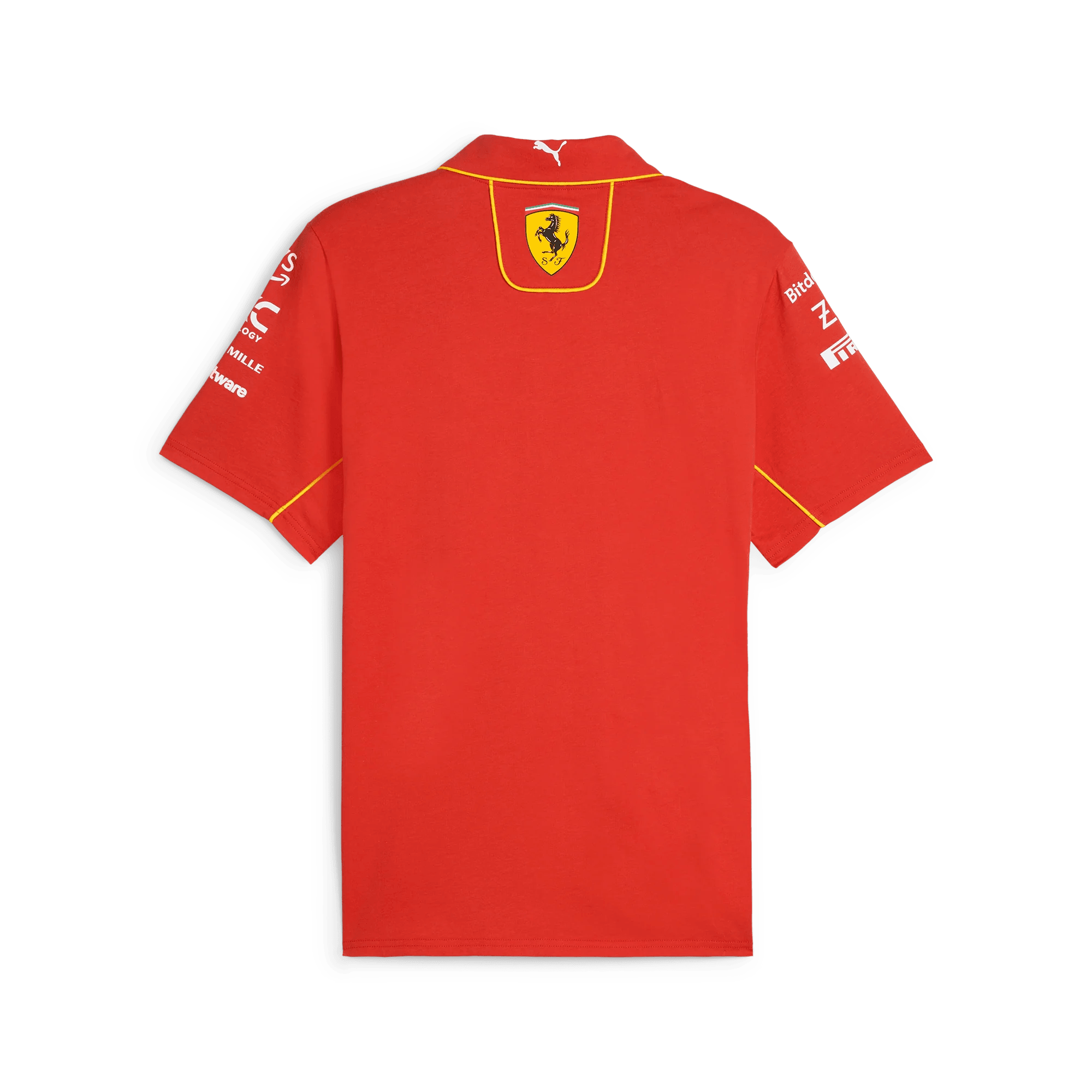 Scuderia Ferrari F1 2024 Men's Team Polo Shirt - Red - RS Apex Motorsports