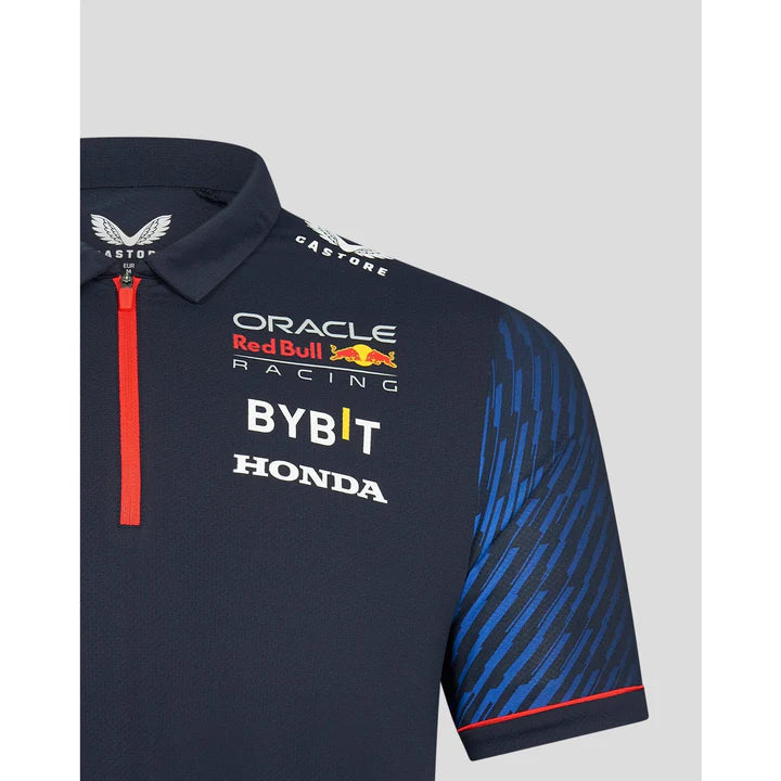 Red Bull Racing F1 Men's 2023 Team Polo Shirt- Navy