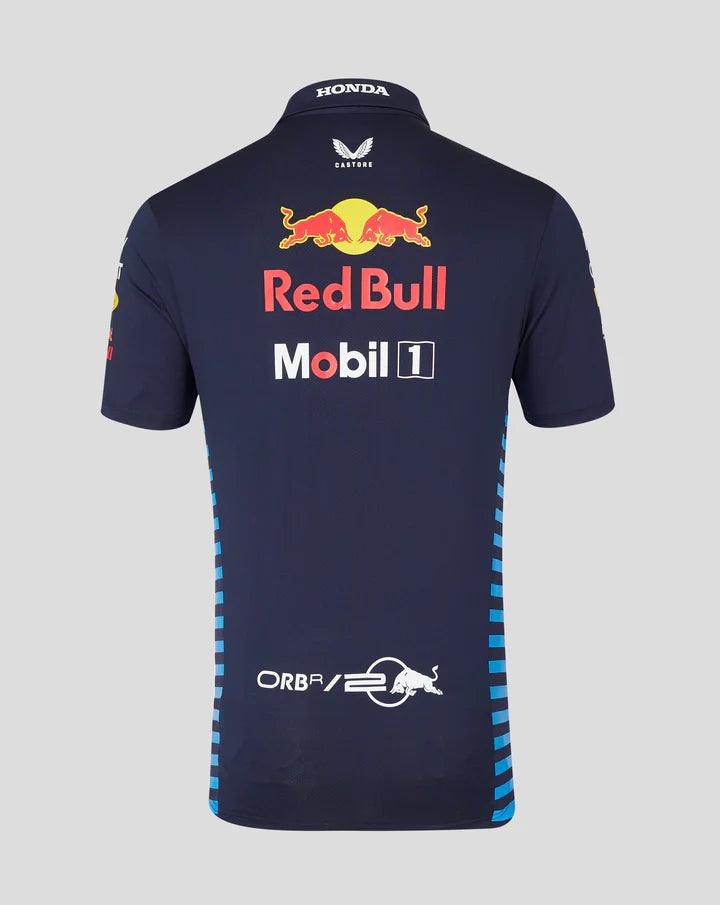 Red Bull Racing F1 Men's 2024 Team Polo Shirt- Navy - RS Apex Motorsports