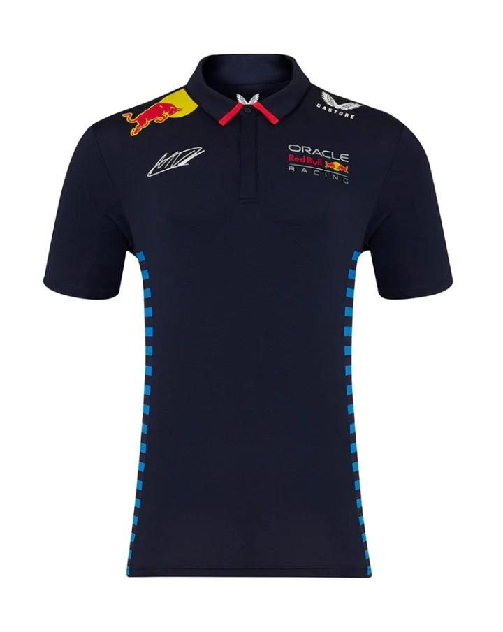 Red Bull Racing F1 Men's 2024 Max Verstappen Team Polo Shirt- Navy - RS Apex Motorsports