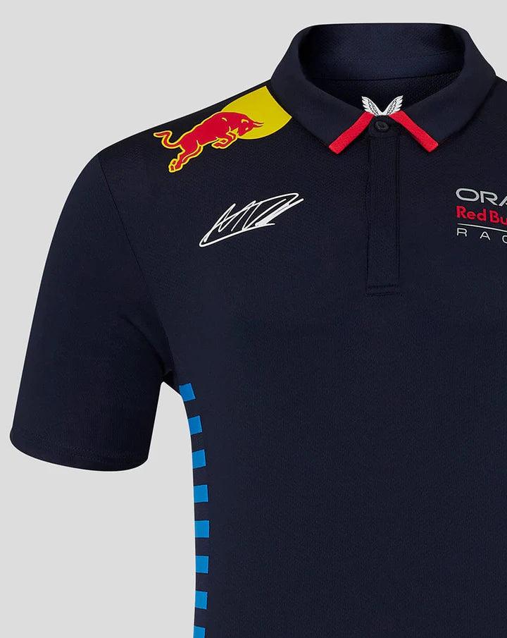 Red Bull Racing F1 Men's 2024 Max Verstappen Team Polo Shirt- Navy - RS Apex Motorsports